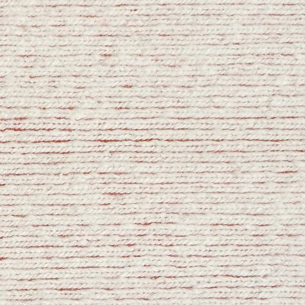 Textured white and red handmade rug