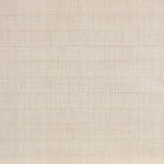 Close up of grasscloth with dashed striped grid in tonal beige. 