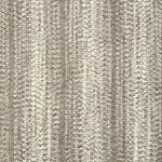 Broadloom carpet in a textural braided stripe in cream and grey.