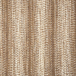 Broadloom carpet in a textural braided stripe in cream and taupe.