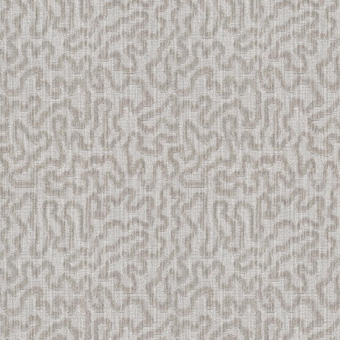 Broadloom carpet swatch geometric design in light grey