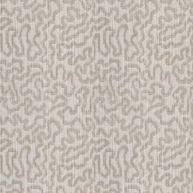 Broadloom carpet swatch geometric design in white grey