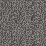 Broadloom carpet swatch geometric design in dark grey