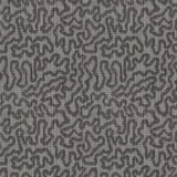 Broadloom carpet swatch geometric design in dark grey