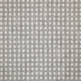 Broadloom carpet swatch in checkered pattern light grey color
