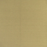 Patterned fabric with green dots and tan stripes on a white background