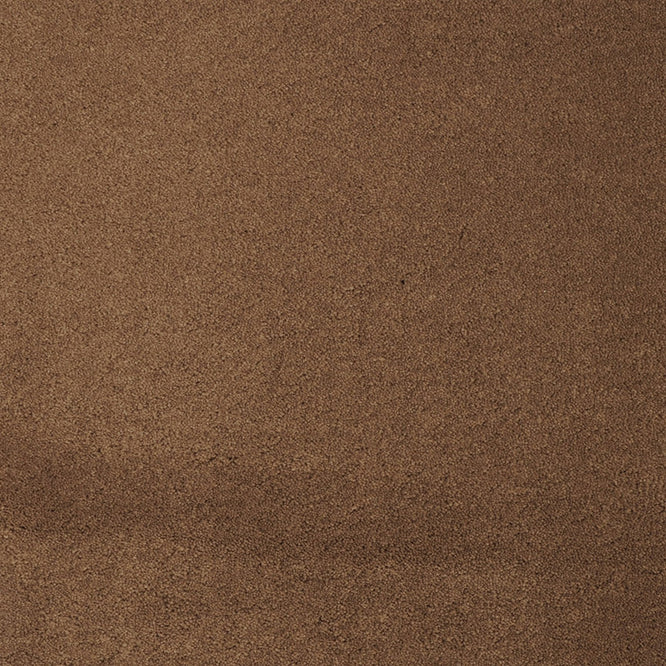 Broadloom carpet swatch solid design in brown
