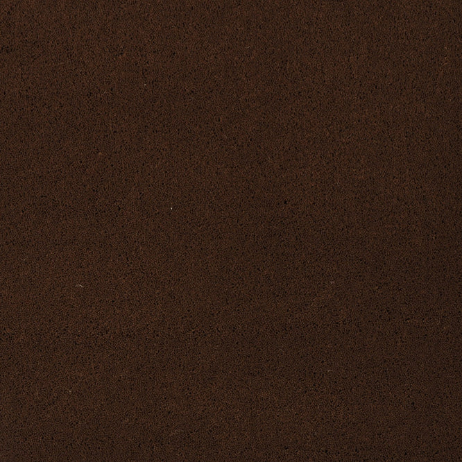 Broadloom carpet swatch solid design in dark brown