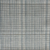 Broadloom carpet in a cream and blue.