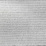 Broadloom carpet in a lightly ribbed cut pile in silver grey 