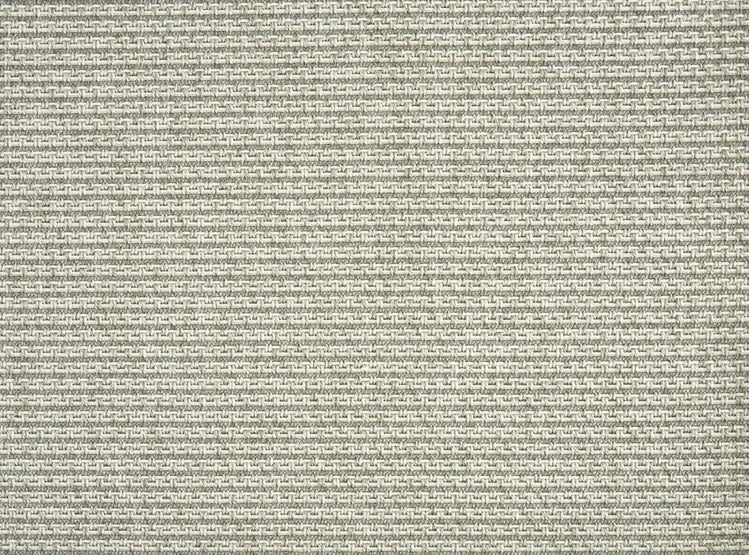 Broadloom carpet swatch in textured pattern light green color