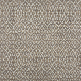 Handwoven rug detail in a contemporary design in grey and beige