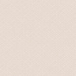 Detail of wallpaper in a dotted diamond grid in white on a tan field.