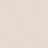 Detail of wallpaper in a dotted diamond grid in white on a tan field.