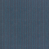 Wallpaper panel in a painterly herringbone print in turquoise and pink on a navy field.