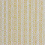 Wallpaper panel in a painterly herringbone print in yellow on a light blue field.