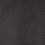 Detail of velvet fabric yardage in dark gray.