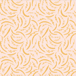 Pattern of gold swirls on a beige background