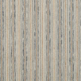 Broadloom carpet with stripes of beige, tan and grey. 