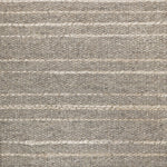 Broadloom carpet swatch in striped pattern grey color