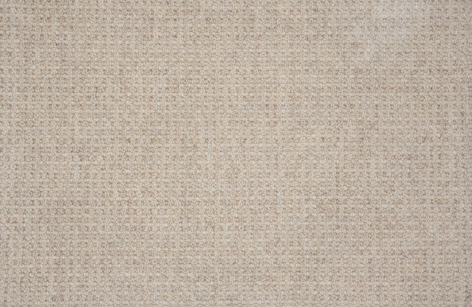 Textural broadloom carpet in beige.