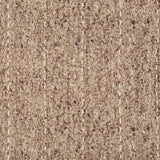 Broadloom carpet with a thin dashed stripe in ivory leather on a heather brown field