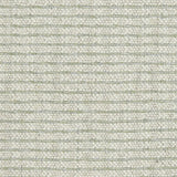 Textured broadloom carpet in a stripe pattern of cream and light green