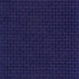 Handknotted rug in a geometric pattern in blue. 