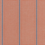 Striped flatweave runner in pink and blue