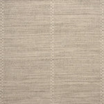 Broadloom carpet swatch in a striped pattern in a neutral cream design