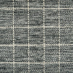 Broadloom carpet swatch in a checkered pattern in a dark grey design
