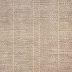 Broadloom carpet swatch in a striped pattern in a tan design
