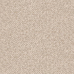 Detail of fabric in a painterly checked pattern in shades of tan and brown.