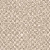 Detail of fabric in a painterly checked pattern in shades of tan and brown.