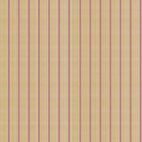 Mixed width striped wallpaper in pink, yellow and cream.