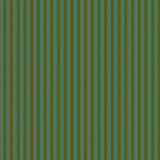 Mixed width striped wallpaper in green and turquoise