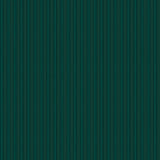 Mixed width striped wallpaper in dark green and teal.