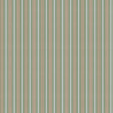 Mixed width striped wallpaper in light blue, pink and green.
