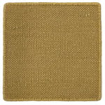 Flatweave dhurrie sample in wheat tan