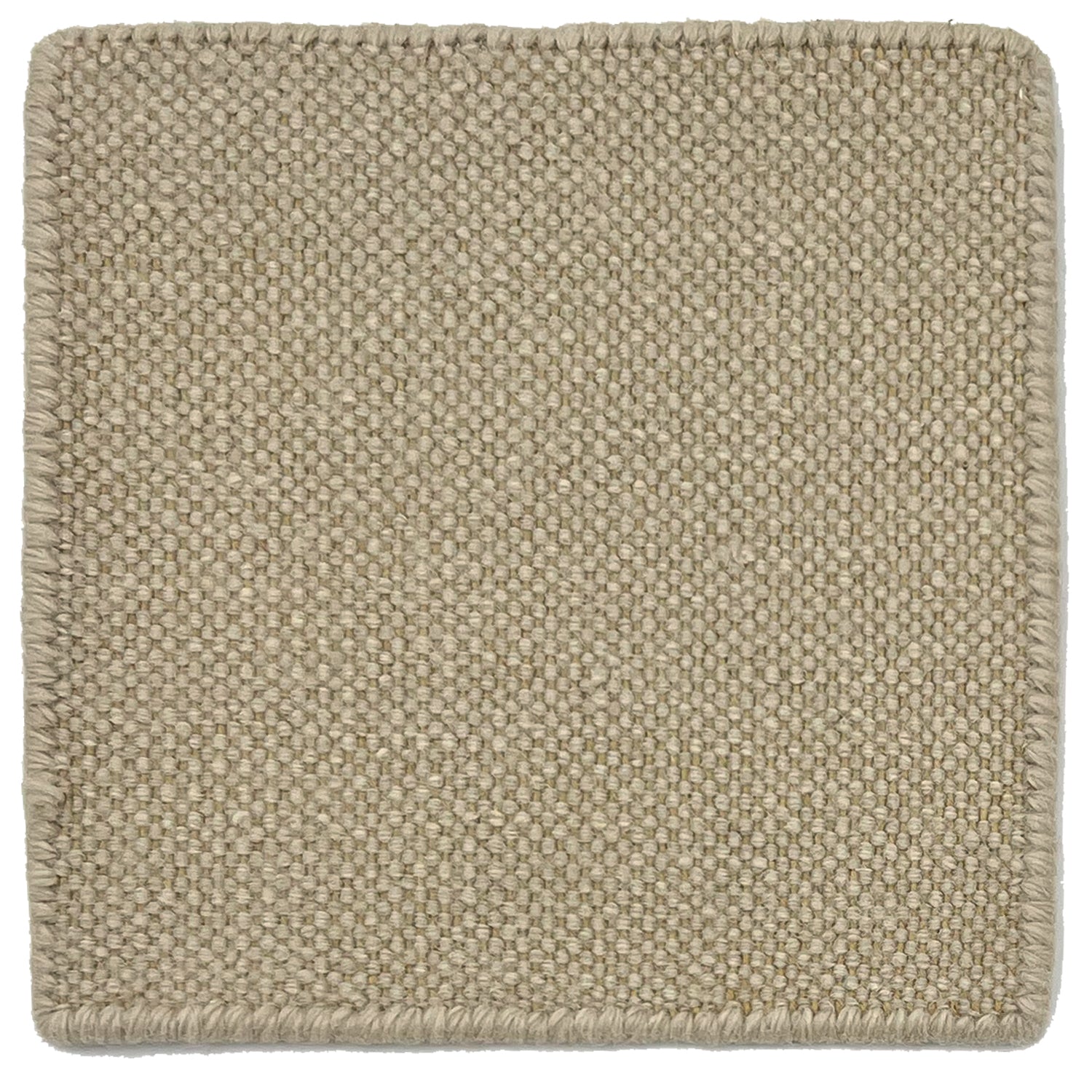 Flatweave dhurrie sample in sand