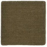 Flatweave dhurrie sample in warm grey -white