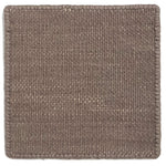 Flatweave dhurrie sample in lavender purple