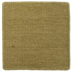 Flatweave dhurrie sample in oat tan