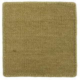 Flatweave dhurrie sample in oat tan