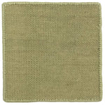 Flatweave dhurrie sample in pear green