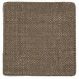 Flatweave dhurrie sample in stone brown