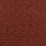 Detail of fabric in a minimalist wood grain print in tan on a rust field.