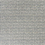 printed linen fabric in a repeating abstract gridded pattern in navy on a cream field.