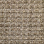 Broadloom carpet in textural woven sisal in brown.