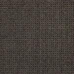 Broadloom carpet in textural woven sisal in dark brown.